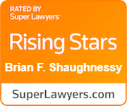 Super Lawyers Rising Star Brian F. Shaughnessy badge